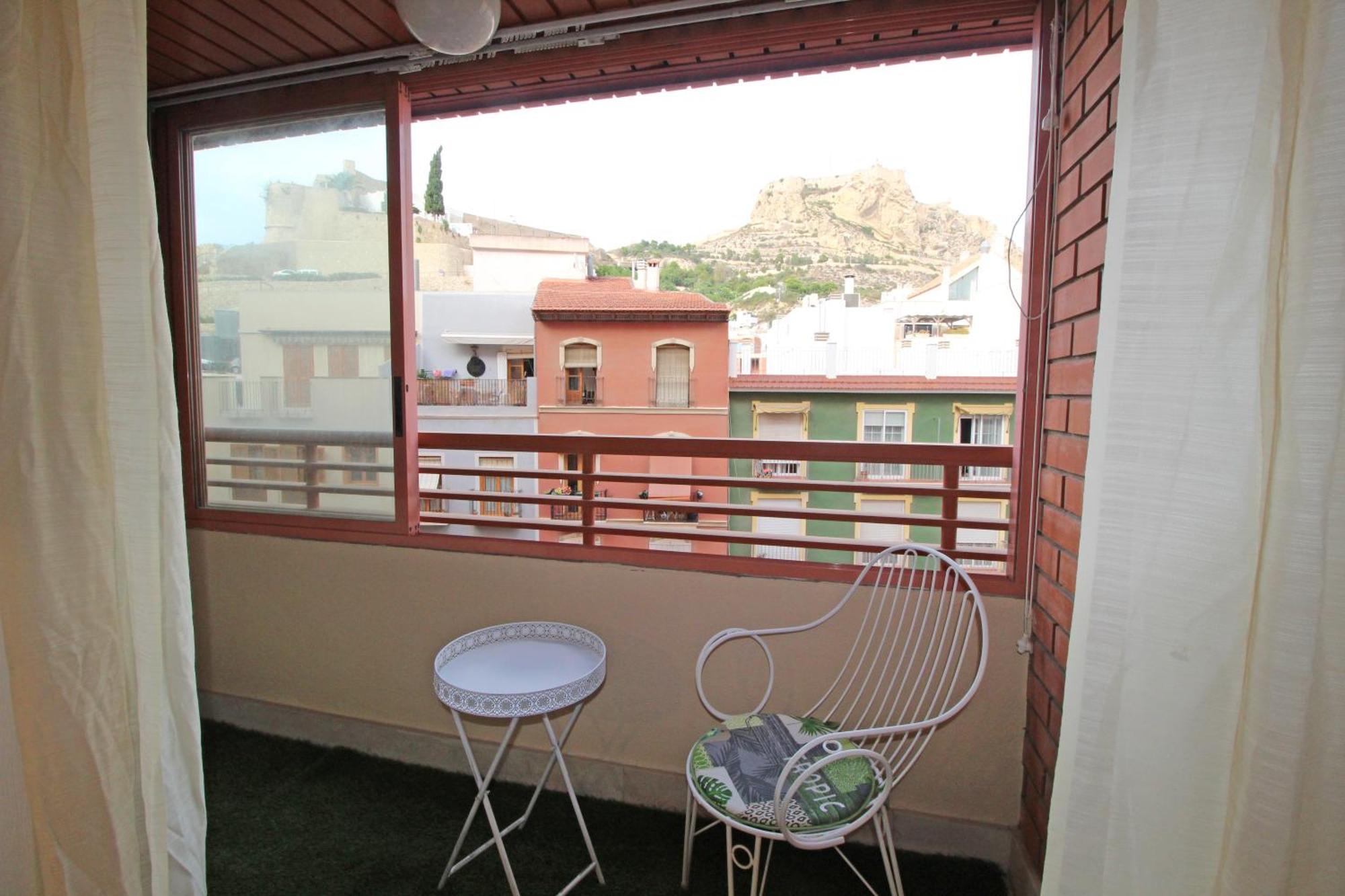 Castle Views. Terrace. Design Style. Ac. Wifi. Refurbished. Supercentric. Apartment อาลิกันเต ภายนอก รูปภาพ